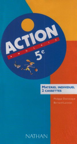 Action : 5e, pour l'élève (coffret 2 cassettes)