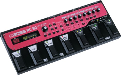 BOSS RC50 Loop Station Pedal Board