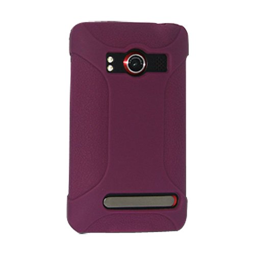Amzer Silicone Skin Jelly Case for HTC EVO 4G (Purple)