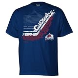 Colorado Avalanche Blue In-Stick-Tive T-Shirt