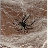HALLOWEEN SPIDER WEBS & WEBBING + Spiders - FULL 12 Pack