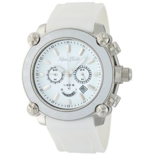 Marc Ecko Men's E18596G1 The DT1 Chronograph White Dial Watch