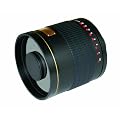 Rokinon ED500M-B-EOS 500mm F6.3 Mirror Lens for Canon EOS (Black)