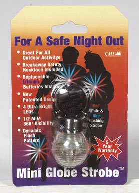 CHICAGO MODEL INT'L 22015-012C MINI GLOBE STROBE (PACK OF 12)