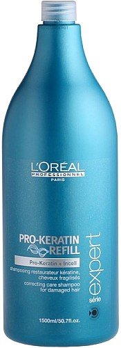 L Oreal Professional Serie Expert Pro-Keratin Refill Correcting Care Shampoo, 50.7 Ounce
