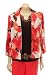 Brushstroke Floral Jacket in Multi by Alfred Dunner Petites (6)