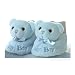 Baby Boy Booties, Comfy Booties Blue