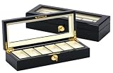 Watch box holds 6 watches see thru top