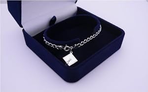 Graduation Cap charm Bracelet - Sterling Silver