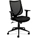 basyx by HON HVL561 Mid-Back Mesh Back Chair, Black