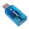 USB 5.1 Stereo Sound Card Adaptor - Windows 7 Compatible