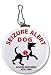 SEIZURE ALERT SERVICE DOG Medical Alert 2.25 inch Clip Tag