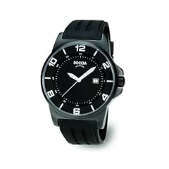 Boccia Herren-Armbanduhr Leder 3535-02