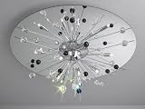 EXPLOSION:, Deckenleuchte, Made in Italy, Handarbeit, Made with OPTIC KOLARZ Kristall,