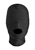 Master Series Disguise Open Mouth Hood with Padded Blindfold