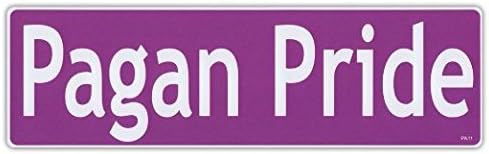 Bumper Sticker Decal - Pagan Pride - Paganism, Witchcraft, Witches, Wicca - Sticker Graphic - Auto, Wall, Laptop, Cell