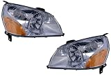 2003-2005 (2004 03 04 05) Honda Pilot Headlight Assembly - One Pair (Both Driver and Passenger Sides) - DOT Certified Headlamp