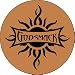 Godsmack Sun Logo Button B-1173