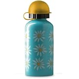 Crocodile Creek Daisies Stainless Steel 13.5 Oz Water Bottle