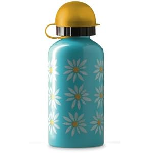 Crocodile Creek Daisies Stainless Steel 13.5 Oz Water Bottle