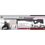 Firepower Mauser Sharpshooter Rifle with 3 - 9x40 Scope and Bipiod Black
