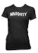 Naughty Is The New Nice Women's T-shirt, Funny Womens Christmas Shirts, X-Large, Lt Gray