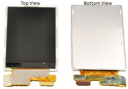 LG AT&T Shine CU720 TU720 LCD Screen Display Repair / Replacement Part OEM for H/W Version 1.4