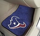 Houston Texans Printed Carpet Car Mat 2 Piece Set