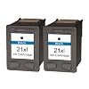 2x 21 Druckerpatrone ersetzt HP 21 C9352 mit XL F�llmenge passend f�r HP Deskjet F2100 F2110 F2120 F2128 F2140 F2149 F2179 F2180 F2185 F2187 F2188 F2200 F2210 F2212 F2214 F2224 F2235 F2238 F2240 F2250 F2275 F2276 F2278 F2280 F2288 F2290 F2291 F300 F310 F325 F335 F340 F350 F370 F375 F378 F380 F385 F388 F390 F394 F4100 F4135 F4140 F4150 F4172 F4175 F4180 F4185 F4188 F4190 F4194 Fax 1250 Officejet 4300 4311 4312 4314 4315 4317 4319 4352 4353 4355 4357 4625 4638 4712 4713 J3600 J3608 J3625 J3635 J3640 J3680 J5508 J5520 PSC 1400 1401 1402 1403 1406 1408 1410 1415 1417