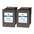 2x 21 Druckerpatrone ersetzt HP 21 C9352 mit XL F�llmenge passend f�r HP Deskjet F2100 F2110 F2120 F2128 F2140 F2149 F2179 F2180 F2185 F2187 F2188 F2200 F2210 F2212 F2214 F2224 F2235 F2238 F2240 F2250 F2275 F2276 F2278 F2280 F2288 F2290 F2291 F300 F310 F325 F335 F340 F350 F370 F375 F378 F380 F385 F388 F390 F394 F4100 F4135 F4140 F4150 F4172 F4175 F4180 F4185 F4188 F4190 F4194 Fax 1250 Officejet 4300 4311 4312 4314 4315 4317 4319 4352 4353 4355 4357 4625 4638 4712 4713 J3600 J3608 J3625 J3635 J3640 J3680 J5508 J5520 PSC 1400 1401 1402 1403 1406 1408 1410 1415 1417