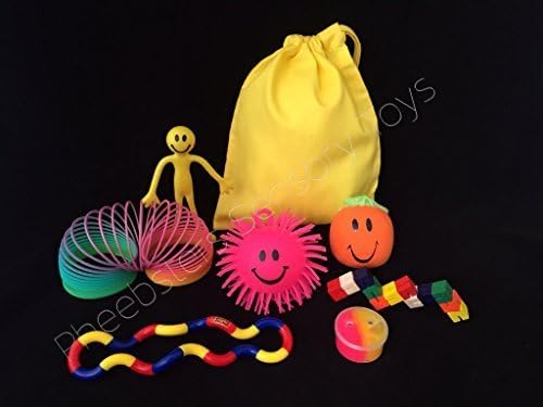 Pheebsters Sensory Toy fidget Kit / Fiddle Toy Bag tangle toy - Autism, Special Needs, ASD, SEN, ADHD, SPD by Pheebsters Sensory Toys
