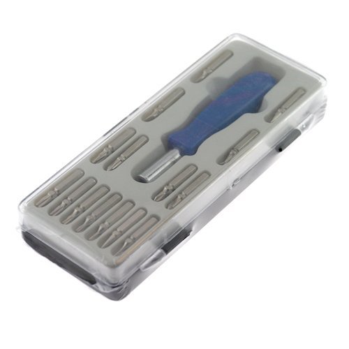 GTMax 15 in 1 Precision Torx Tools Mini Screwdriver for Playstation PS3 Xbox 360 Nintendo DS Lite DSI Wii, Cell Phone, Iphone 3G 3GS, Ipod, Zune, Sadisk Sansa Fuze Clip, Sony Walkman MP3/MP4, Amazon Kindle e-Reader