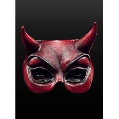 Kost�m Halloween Mephisto Maske aus Latex