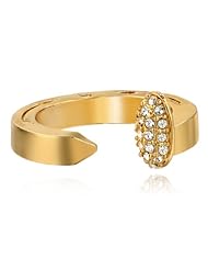 Giles & Brother Railroad Spike Gold-Tone Ring