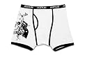 Hustler Skull Boxer Brief (white)