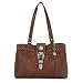 American West Large 3 Compartment Shopper Handbag