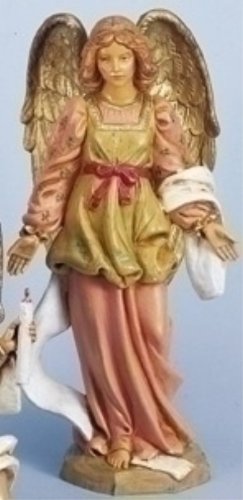 Fontanini by Roman, Standing Angel, 7.5" Collection, Nativity Figure, Made in Italy