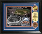 Highland Mint New York Mets Shea Stadium Final Season 24kt Gold and Infield Dirt Coin Photomint