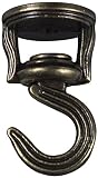 Stanley Hardware V2673 2-Inch Swivel Swag Hook, Antique Brass