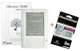 MyGift Kindle 2 Clear Silicone Cover Sleeve and Kindle 2 Anti-Scratch Screen Protector