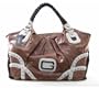 Guess Casanova Tulip Tote Handbag Brown Multi