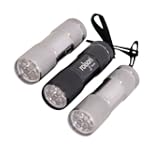 Rolson 61760 9 LED Torch Set