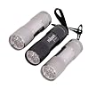 Rolson 61760 9 LED Torch Set