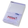 TOPS 63140 Prismt Plus Legal Rule Writing Pads, Letter, Pastel Orchid, 50 sheets/pad, 12/pk
