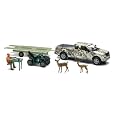 Wild Hunting Playset Camo Pick-Up Truck w/ ATV or Jon Boat on Trailer (Assorted)