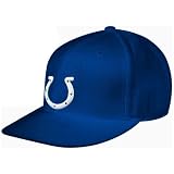 Reebok Indianapolis Colts Royal Blue Sideline Flat Bill Fitted Hat (7)