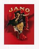 Vintage Jano Cigar Poster Art Print RARE dancer - 20