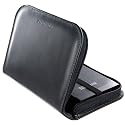 Rindsleder Tasche f&uuml;r externe 2,5" Trekstor Data Station Festplatte 500GB, 320GB, 160GB, 250GB Ledertasche, Case, Etui, H&uuml;lle, Schutztasche f&uuml;r Festplatten