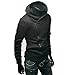 Men's Oblique Zipper Jacket Cosplay Costumes Hoodie II Coat