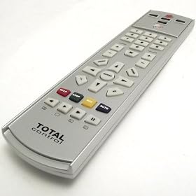 Total Control All In One 8 in 1 Universal Remote TV SKY DVD VCR CD AUX Cable